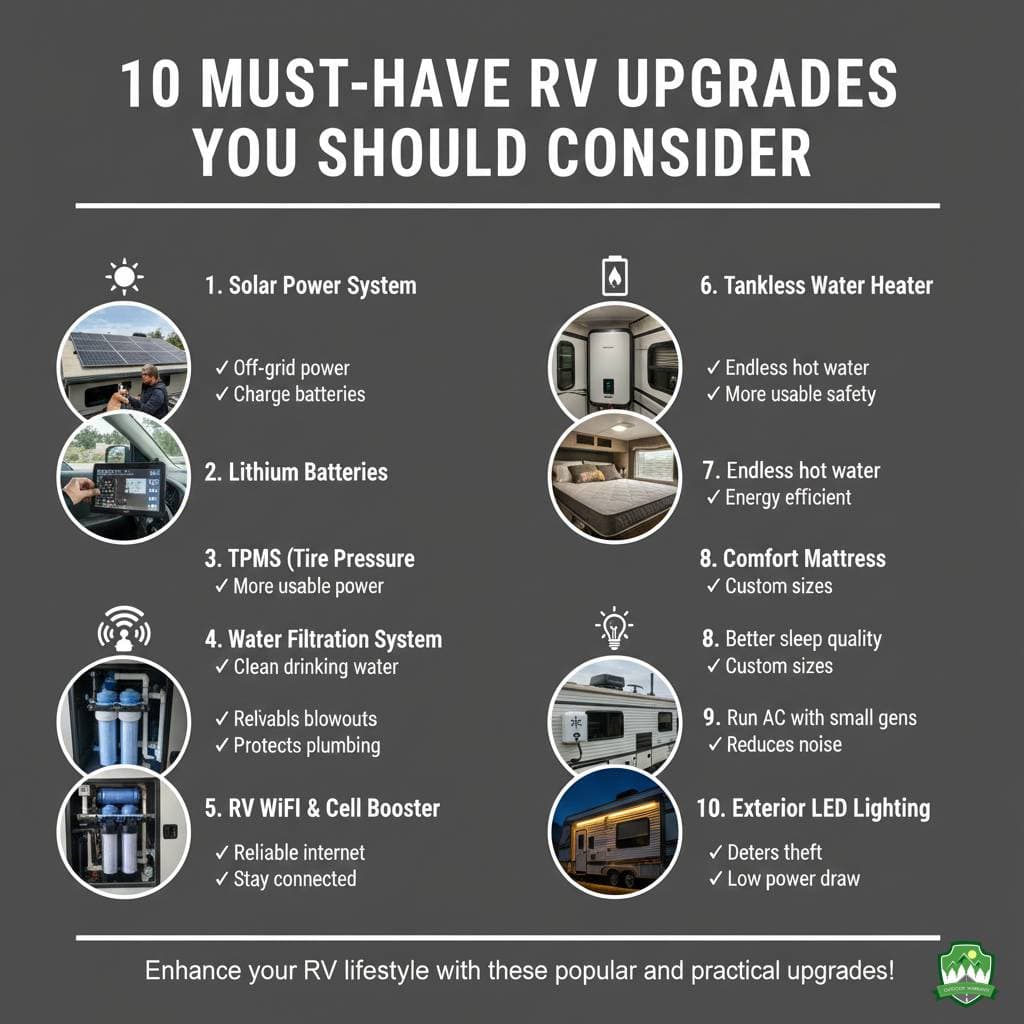10 Must Have RV Upgrades You Should Consider