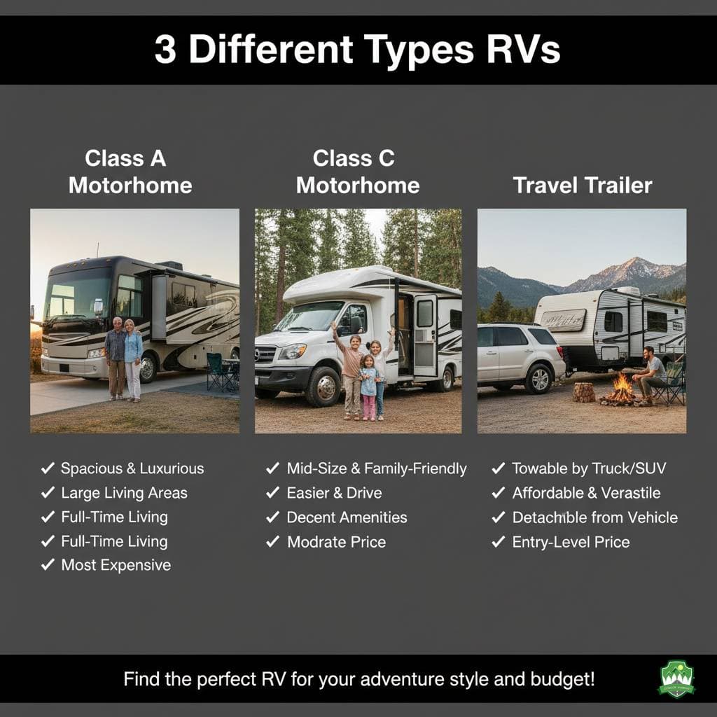 3 Different Types of Rvs