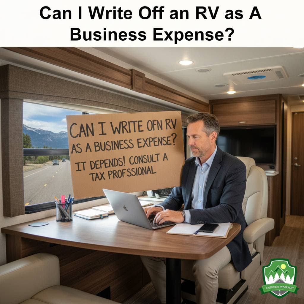 Can I Write Off an RV as A Business Expense?