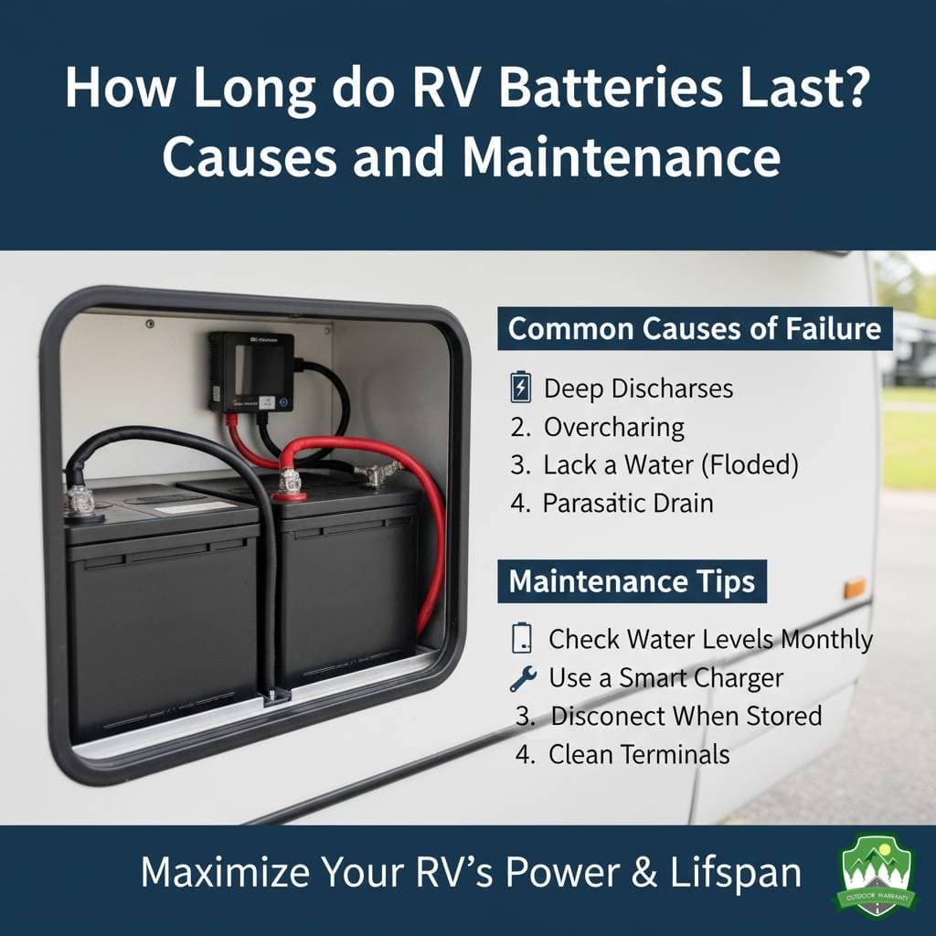 How Long do RV Batteries Last? Causes and Maintenance