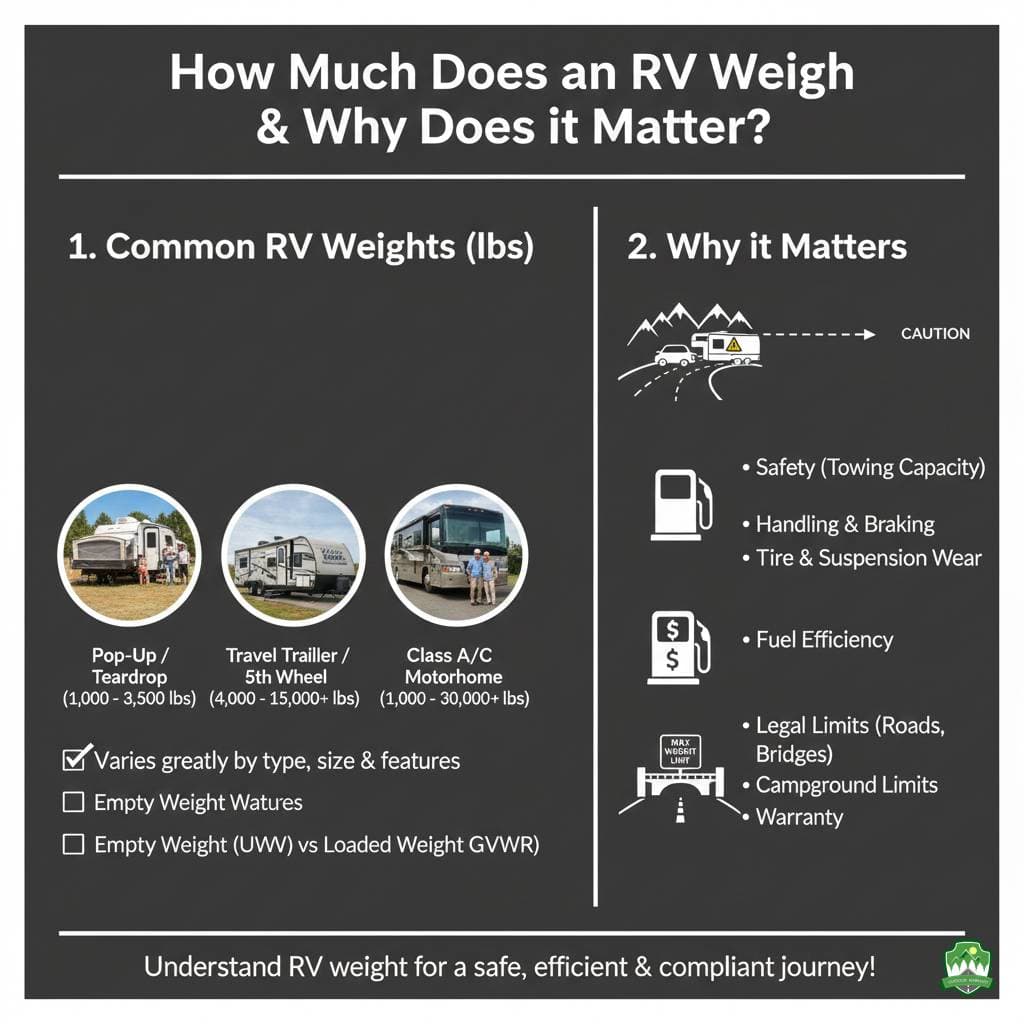 How Much Does an Rv Weigh Why Does it Matter