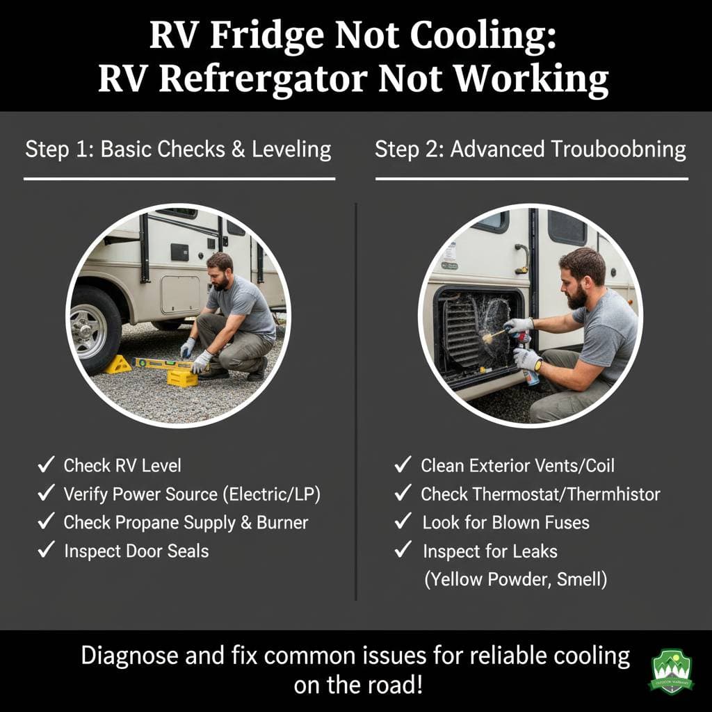 Rv Fridge not Cooling Rv Refrigerator not Working