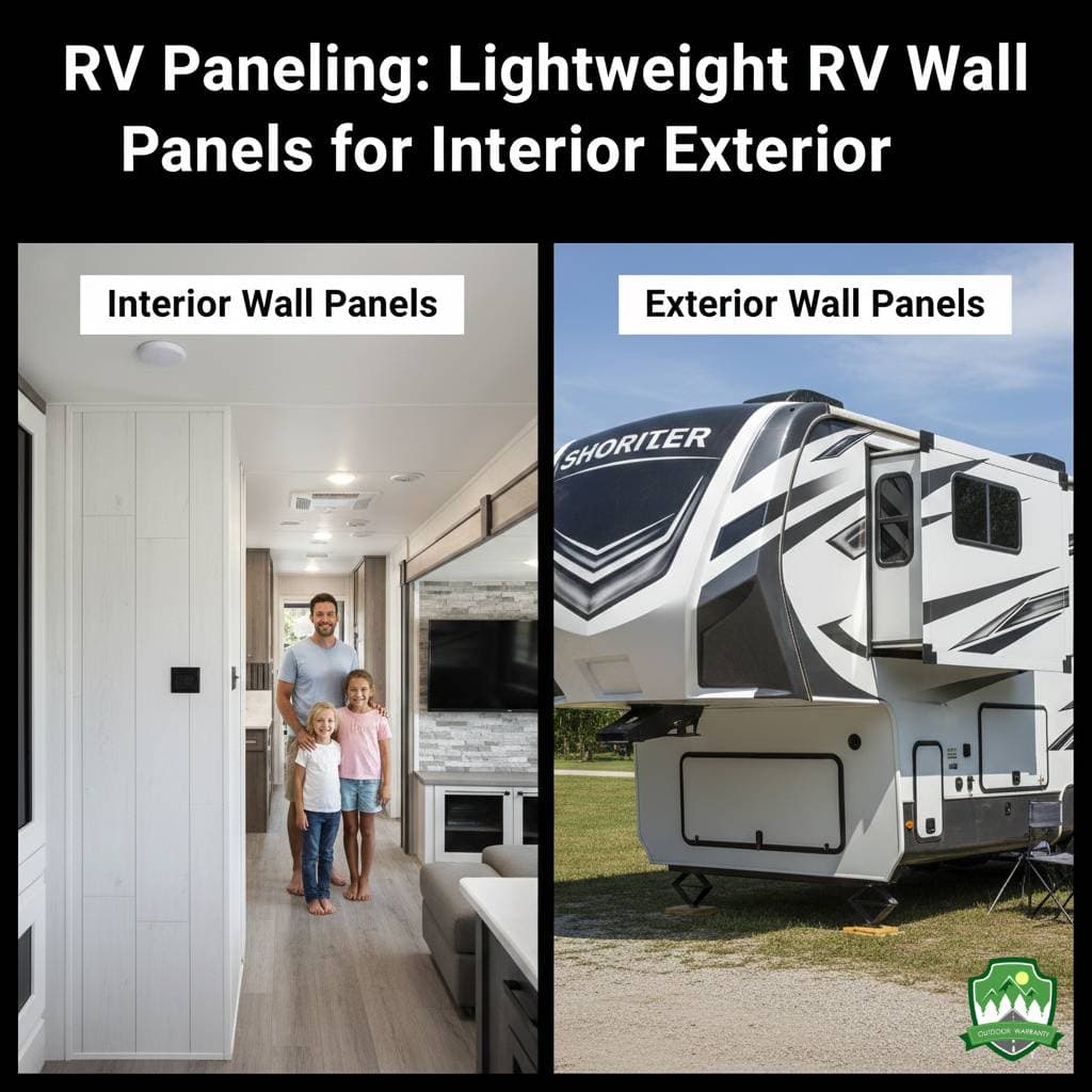 RV Paneling: Lightweight RV Wall Panels for Interior and Exterior