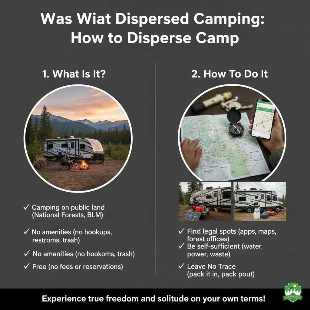 What Is Dispersed Camping: How to Disperse Camp