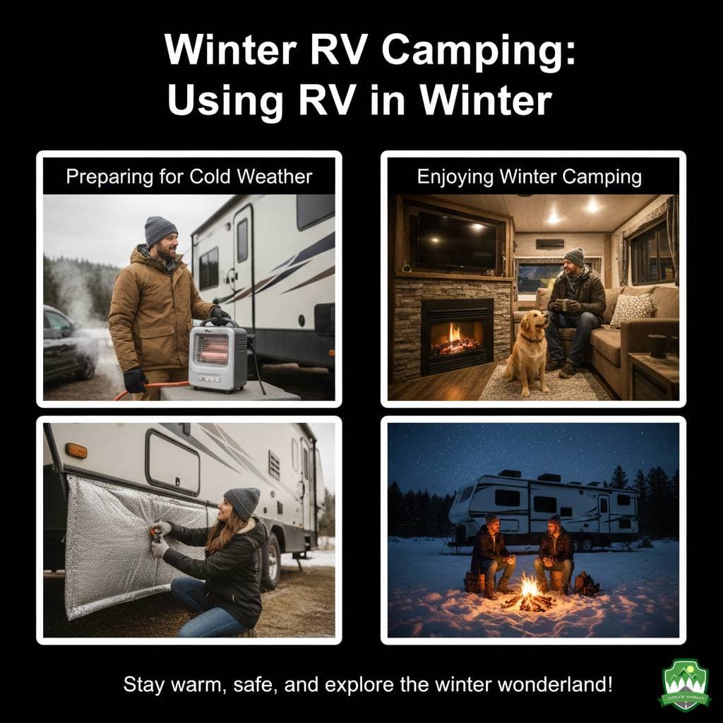 Winter RV Camping: Using RV in Winter