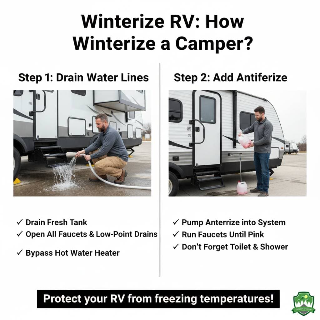 Winterize RV: How to Winterize a Camper?