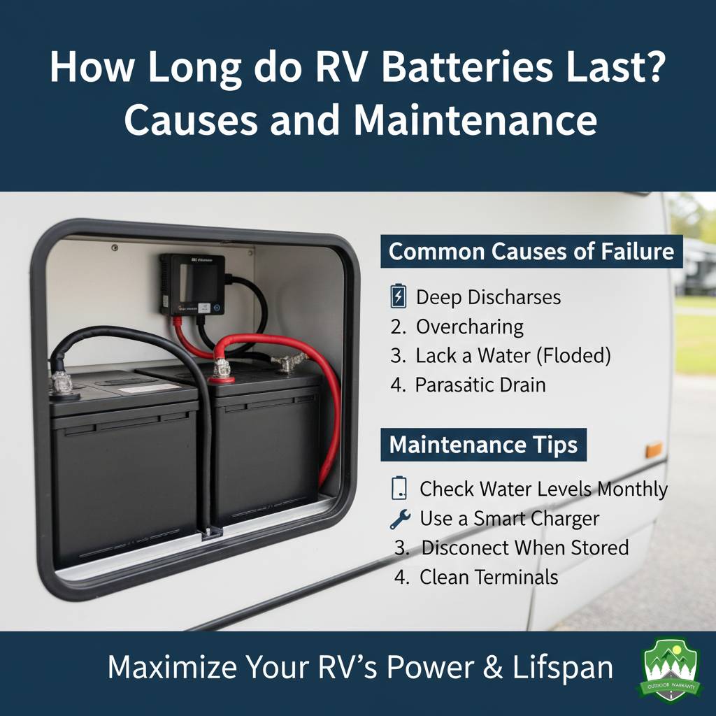 How Long do RV Batteries Last? Causes and Maintenance